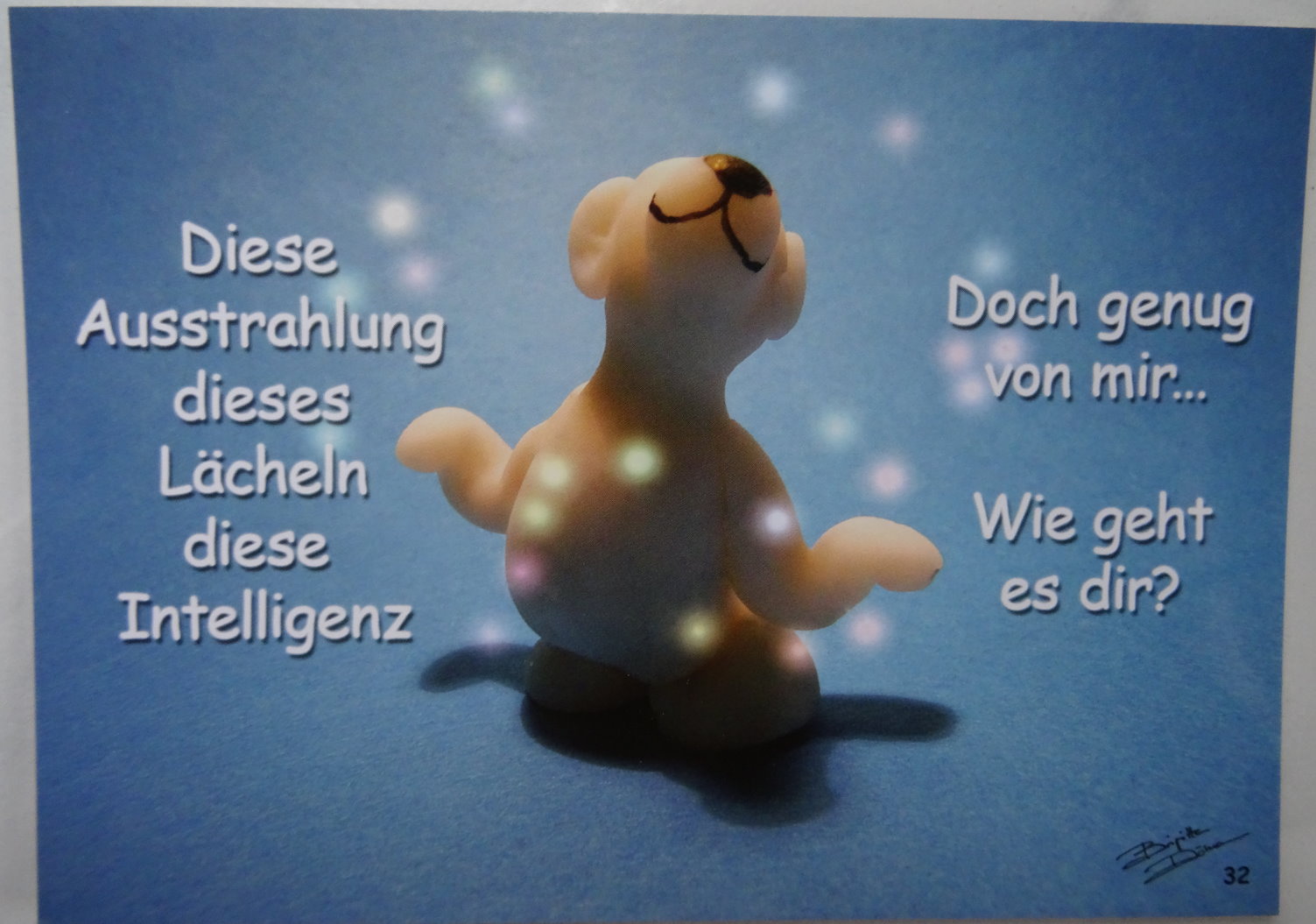 Postkarte Grußkarte Tatzino Bär Nr. 32 mit lustigem Spruch eBay